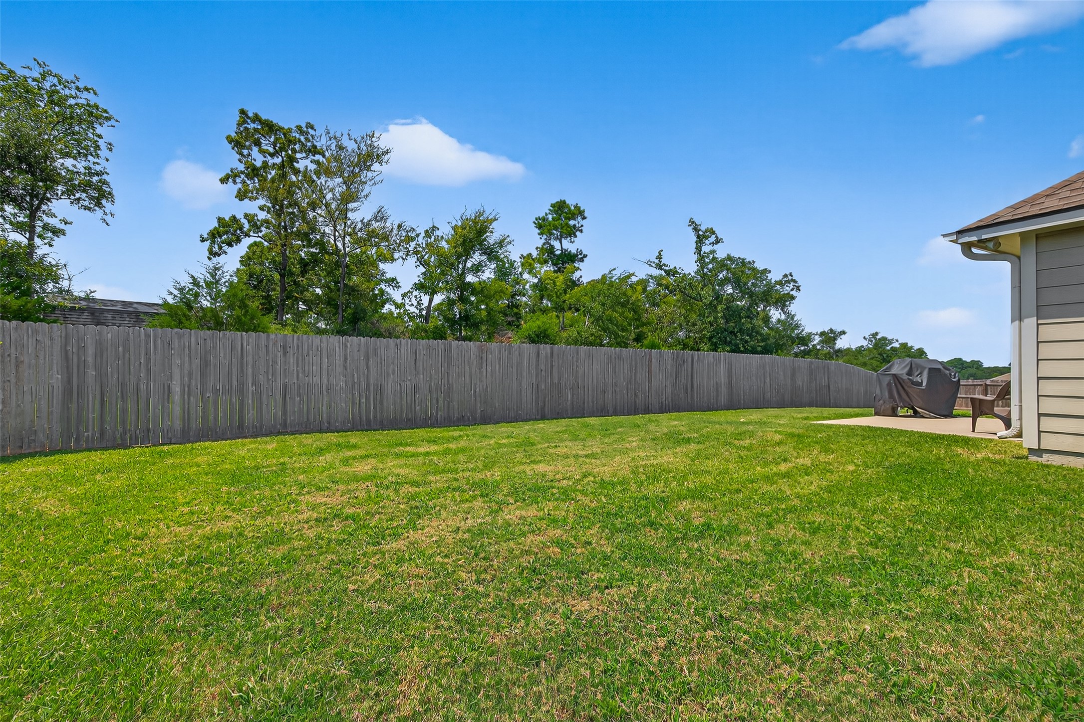 128 Red Deer Way Huntsville, TX 77320 - Photo 27 of 33 Back Yard is Fenced.