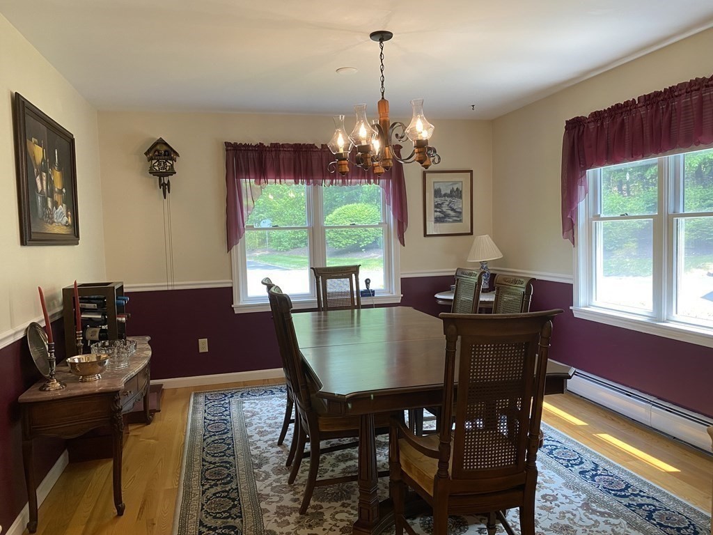 76 Main Road Gill, MA 01354 - Photo 9 of 36 a view of a dining room with furniture window and outside view