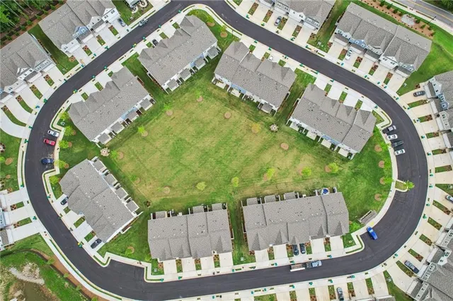 an outdoor view with a bench