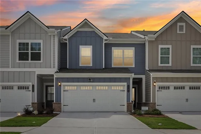 a view of a balcony with a potted plant