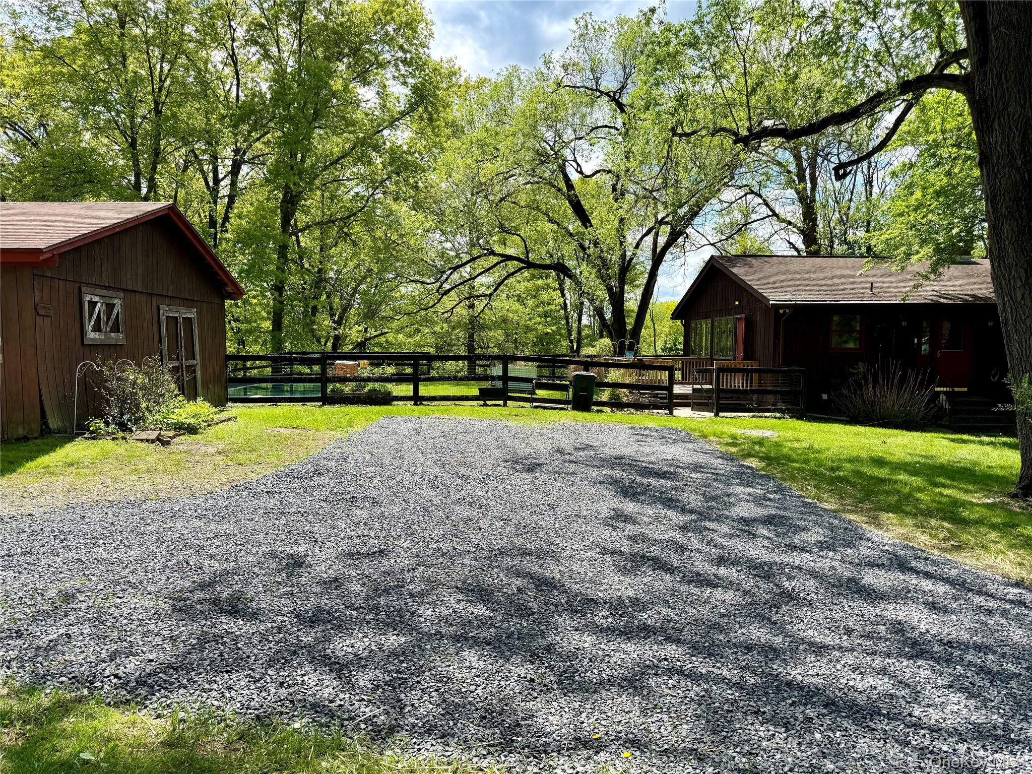183 Barrytown Road Barrytown, NY 12507 - Photo 2 of 41 a view of a house with a yard and tree s