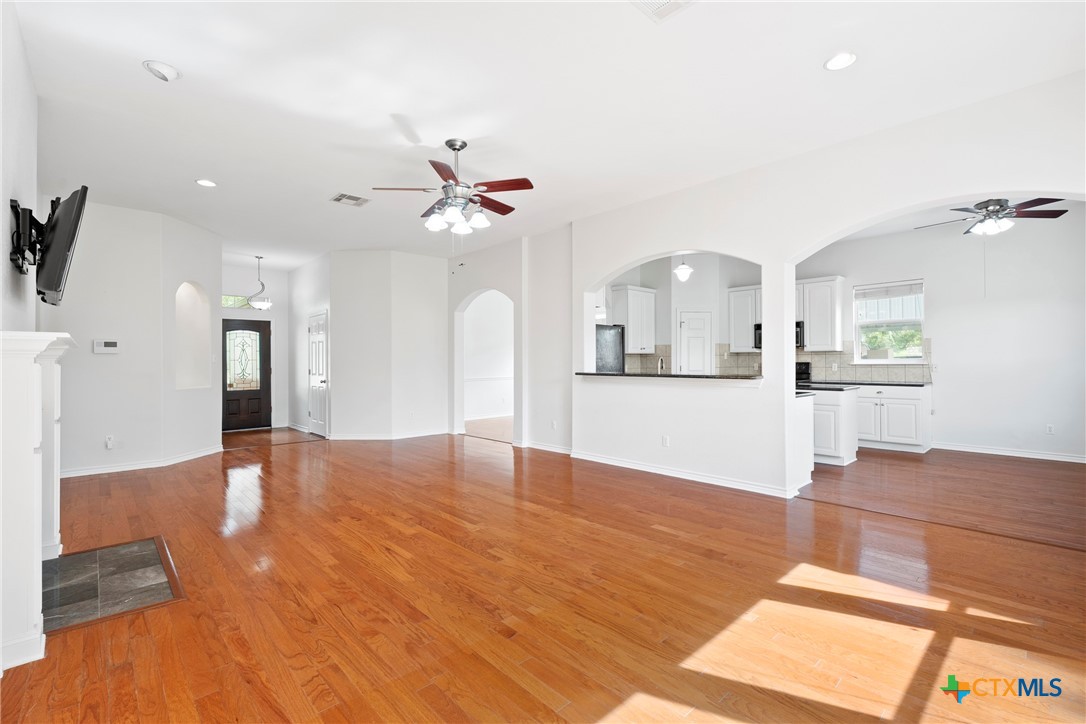 12312 Blackberry Road Salado, TX 76571 - Photo 11 of 46 a view of a kitchen with a sink and a window