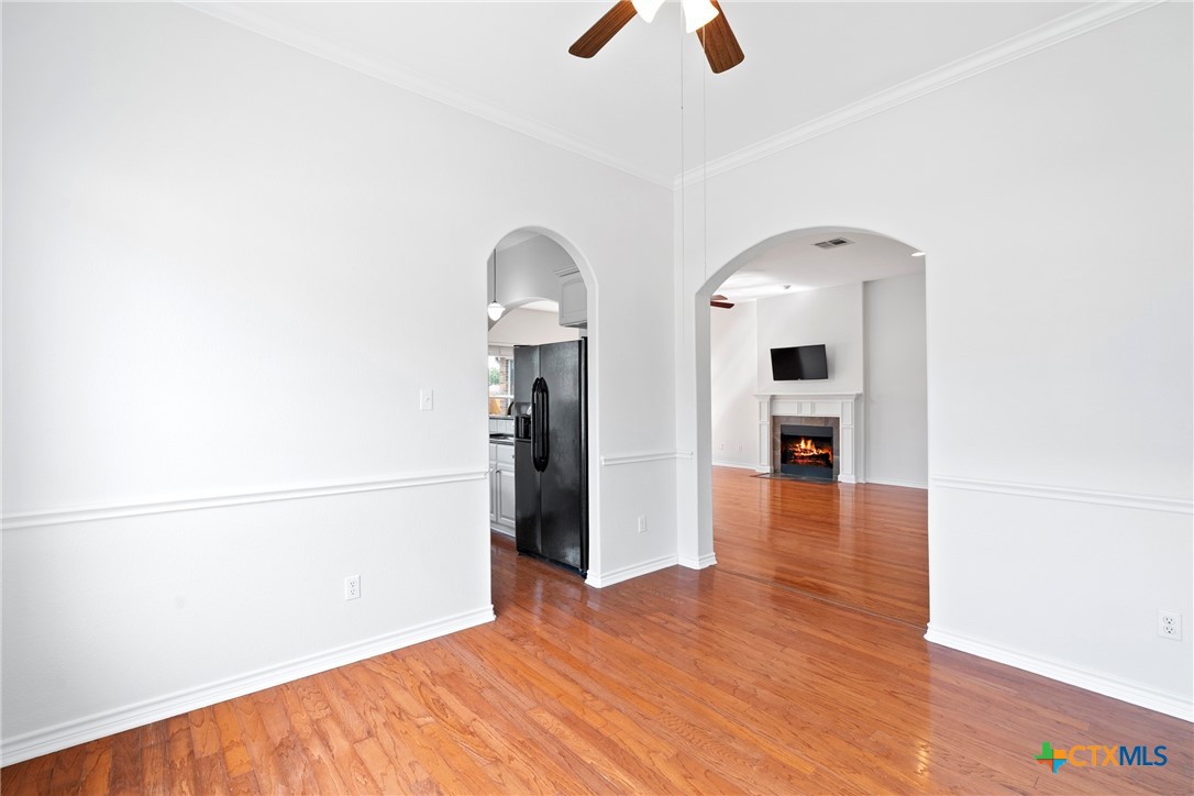 12312 Blackberry Road Salado, TX 76571 - Photo 17 of 46 a view of empty room with wooden floor