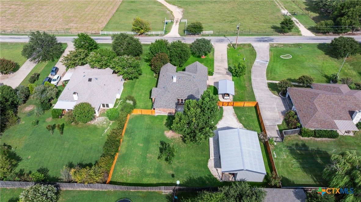 12312 Blackberry Road Salado, TX 76571 - Photo 45 of 46 an aerial view of multiple houses with yard