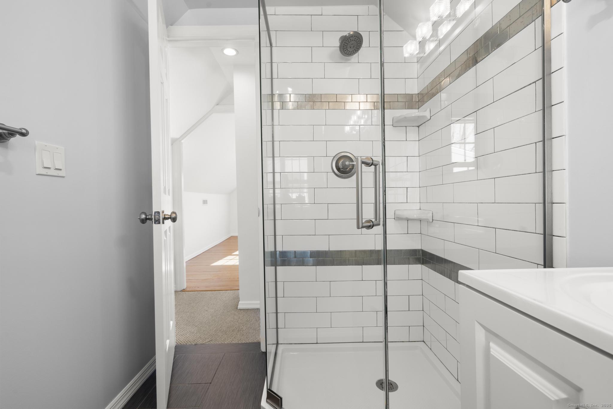 16 Silk Street Norwalk, CT 06850 - Photo 13 of 34 a bathroom with a shower