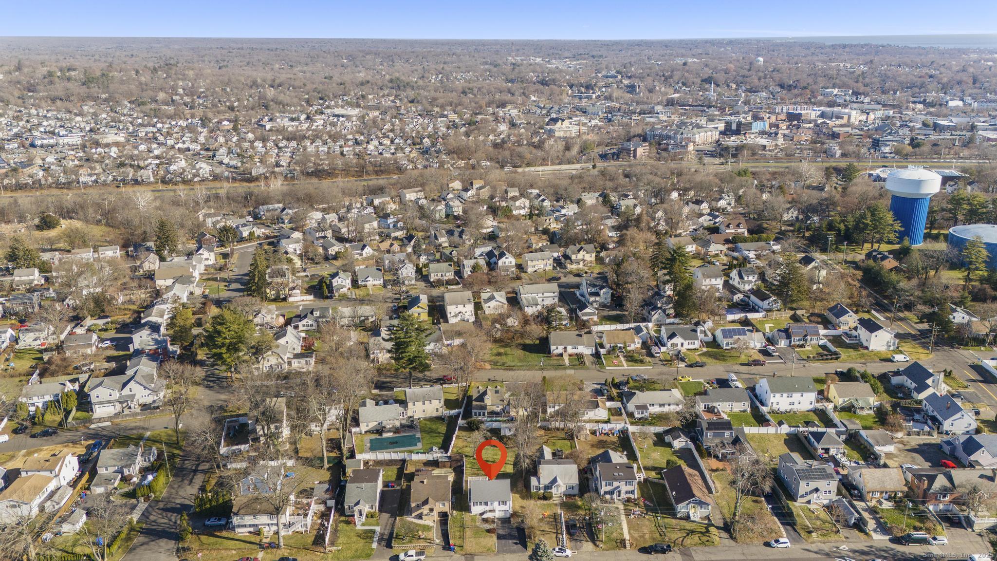 16 Silk Street Norwalk, CT 06850 - Photo 23 of 34 an aerial view of multiple house