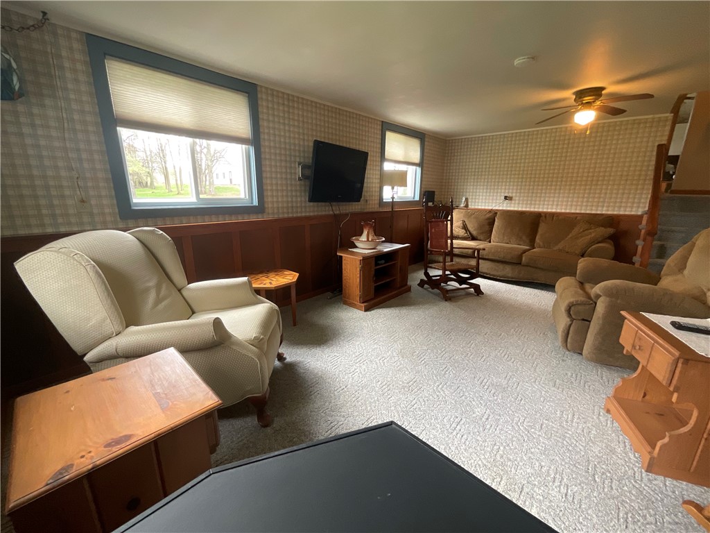 11586 Armison Road Hume, NY 14735 - Photo 18 of 31 Lower Level Family Room