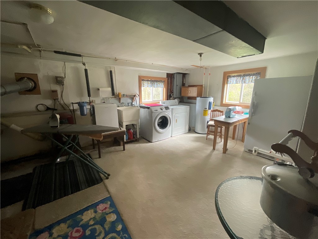 11586 Armison Road Hume, NY 14735 - Photo 20 of 31 Laundry/Utility Room Lower Level