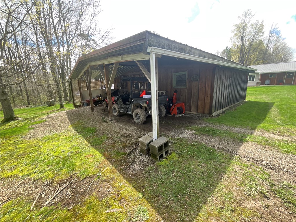 11586 Armison Road Hume, NY 14735 - Photo 25 of 31 Back of Outbuilding