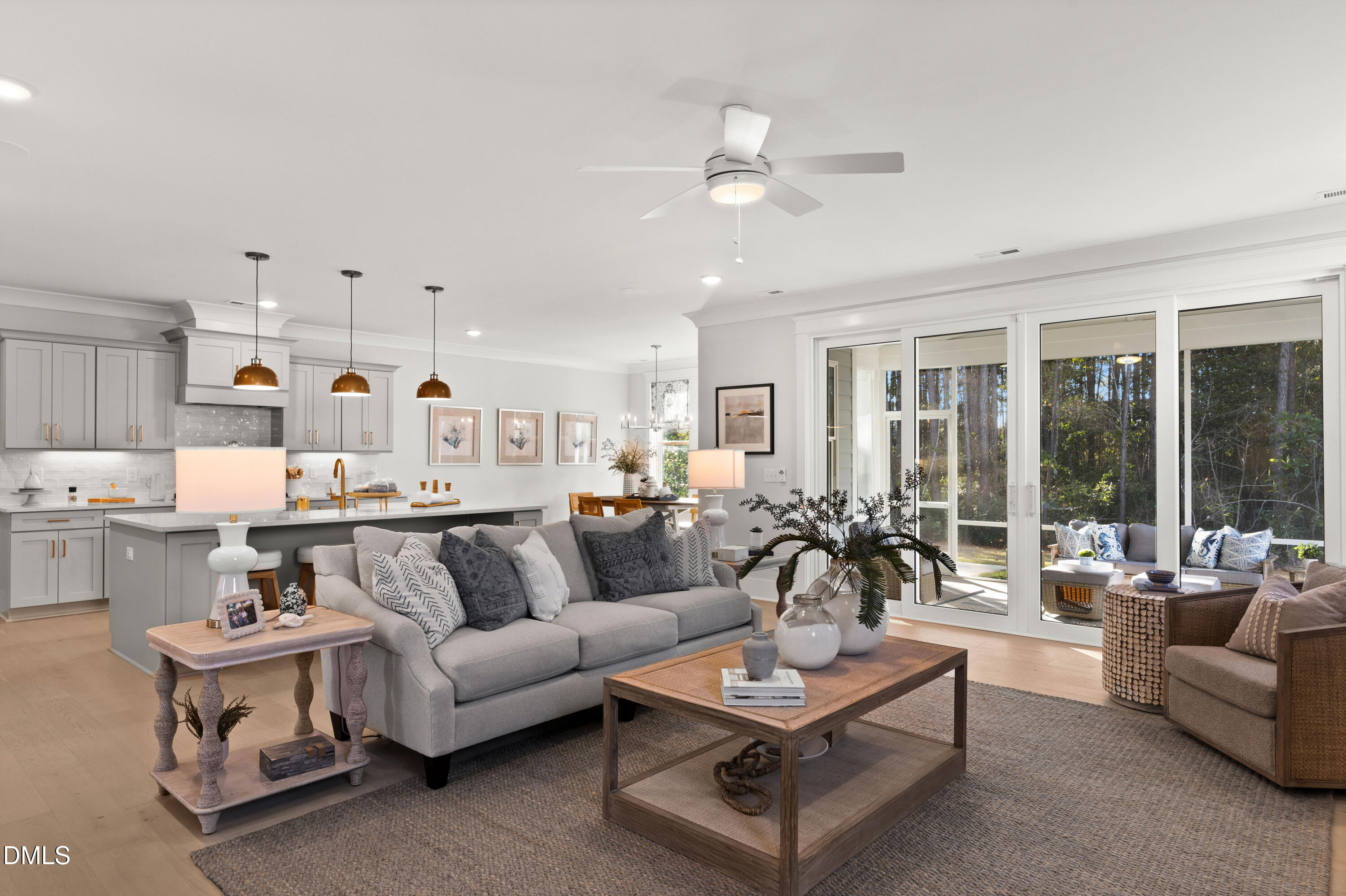 8116 Andrea Lane, Unit 101 Raleigh, NC 27613 - Photo 3 of 17 a living room with furniture and a large window