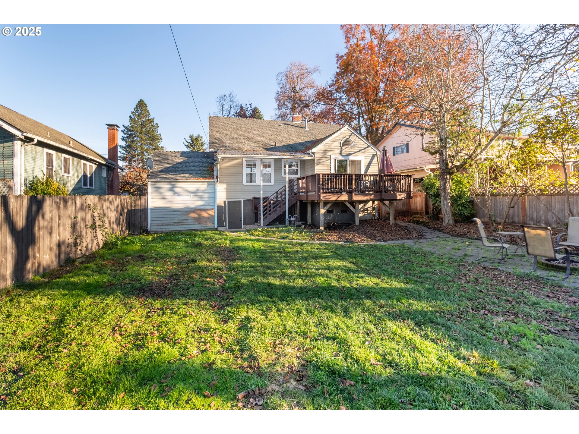745 16th Street Northeast Salem, OR 97301 - Photo 30 of 32 a view of a house with a big yard and potted plants