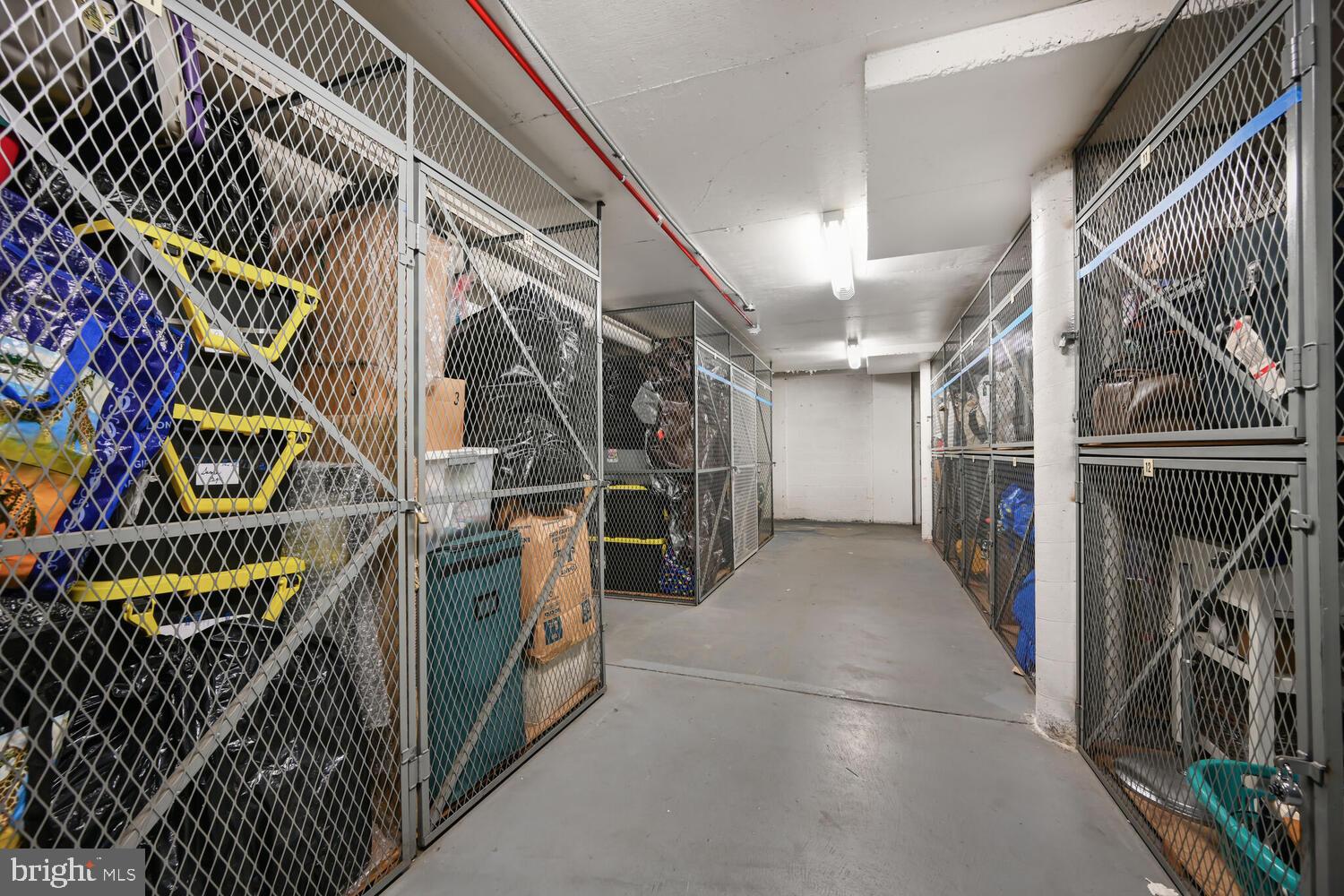 240 M Street Southwest, Unit E406 Washington, DC 20024 - Photo 18 of 38 a view of storage and utility room