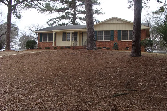 a view of outdoor space yard and front view of a house
