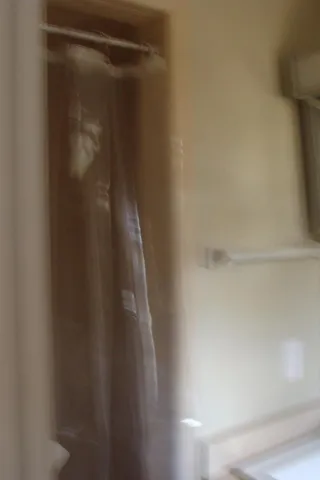 a close view of shower