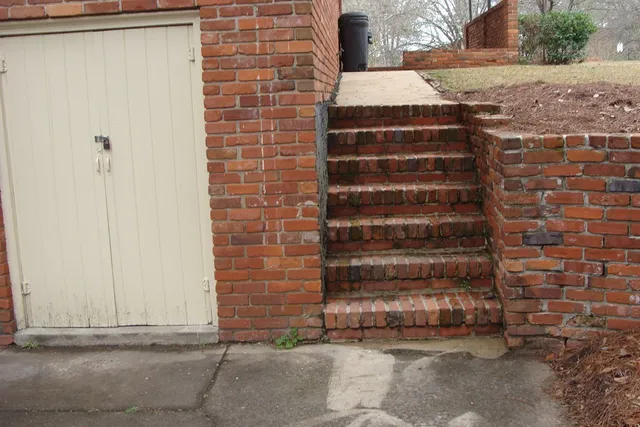 a view of a door with a door