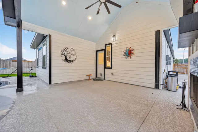 a view of a hallway with interior of the house