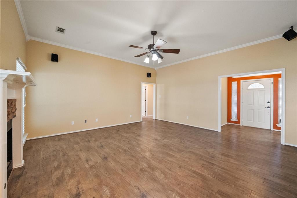 5250 Plainview Road Midlothian, TX 76065 - Photo 13 of 37 wooden floor in an empty room