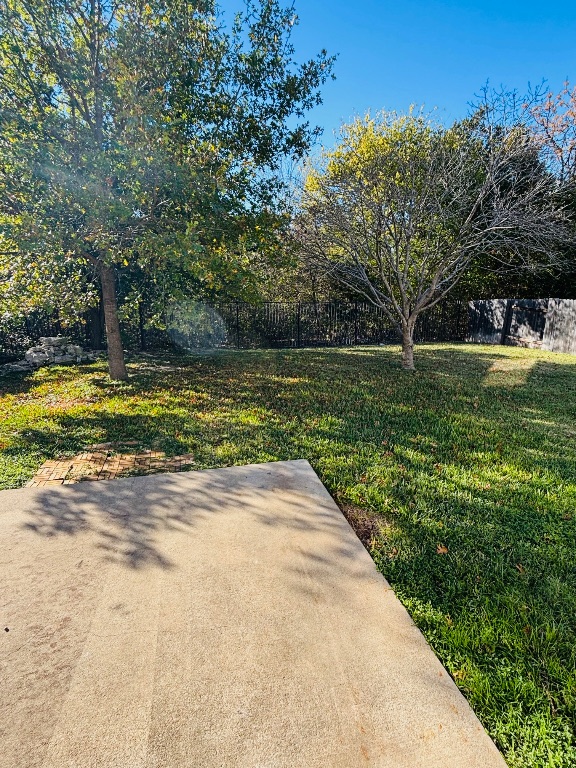 714 Adler Falls Lane Round Rock, TX 78665 - Photo 17 of 18 a view of a backyard with green space