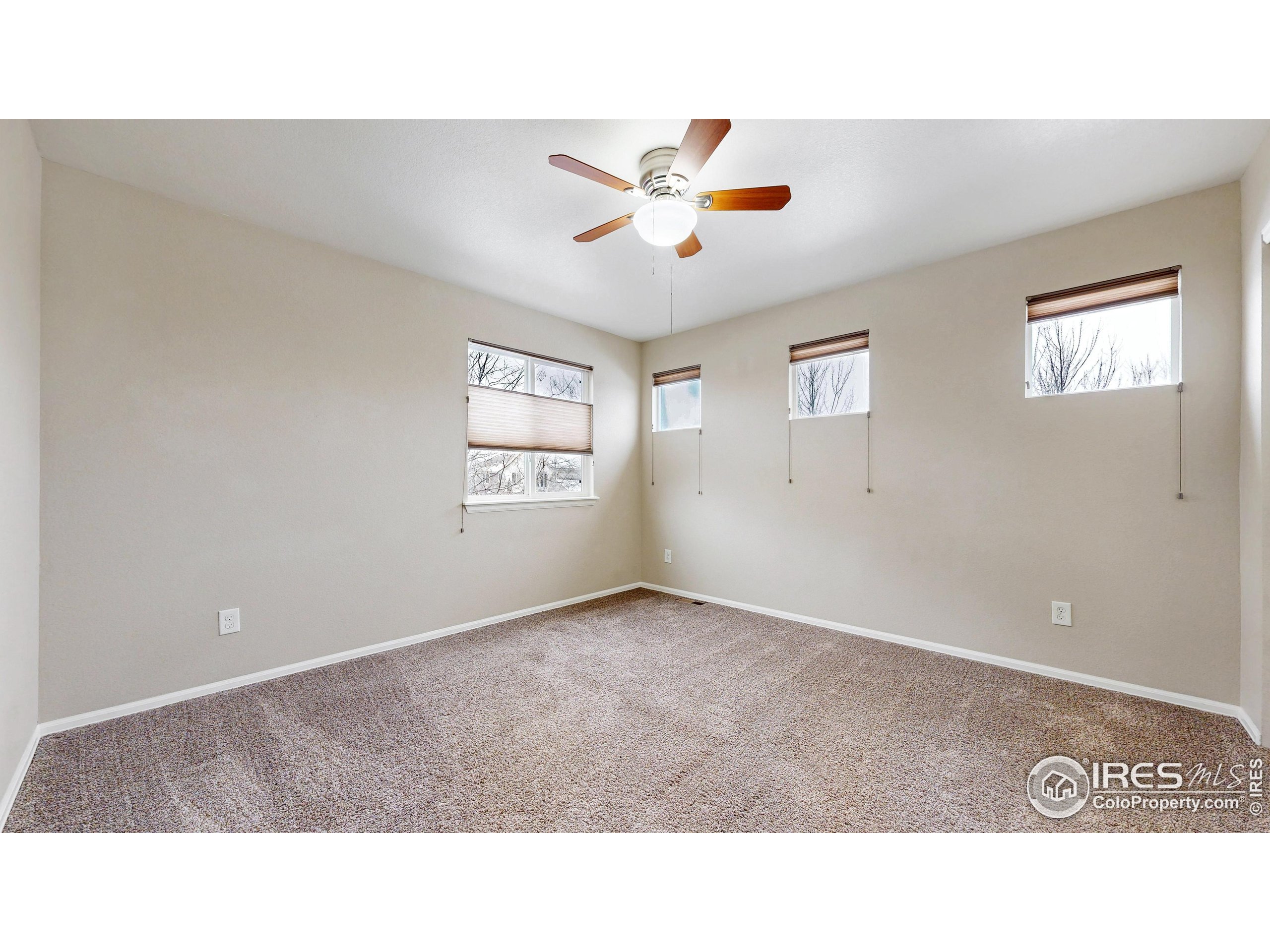 5543 Calgary Street Timnath, CO 80547 - Photo 23 of 38 a living room with a ceiling fan and a window