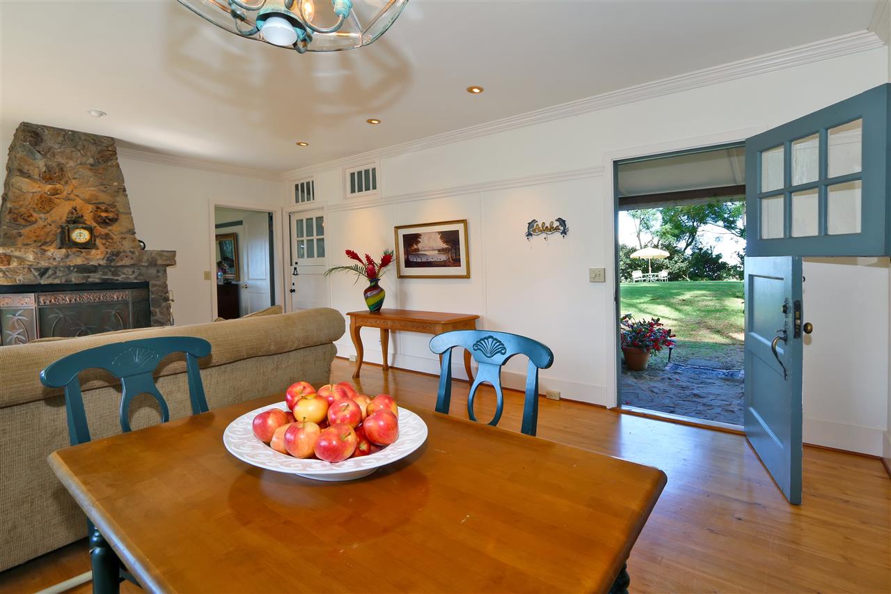 5231 Lower Kula Road Kula, HI 96790 - Photo 8 of 29 a living room with furniture and a dining table