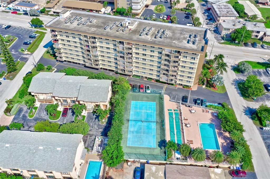 1009 North Ocean Boulevard, Unit 407 Pompano Beach, FL 33062 - Photo 26 of 35 an aerial view of a city