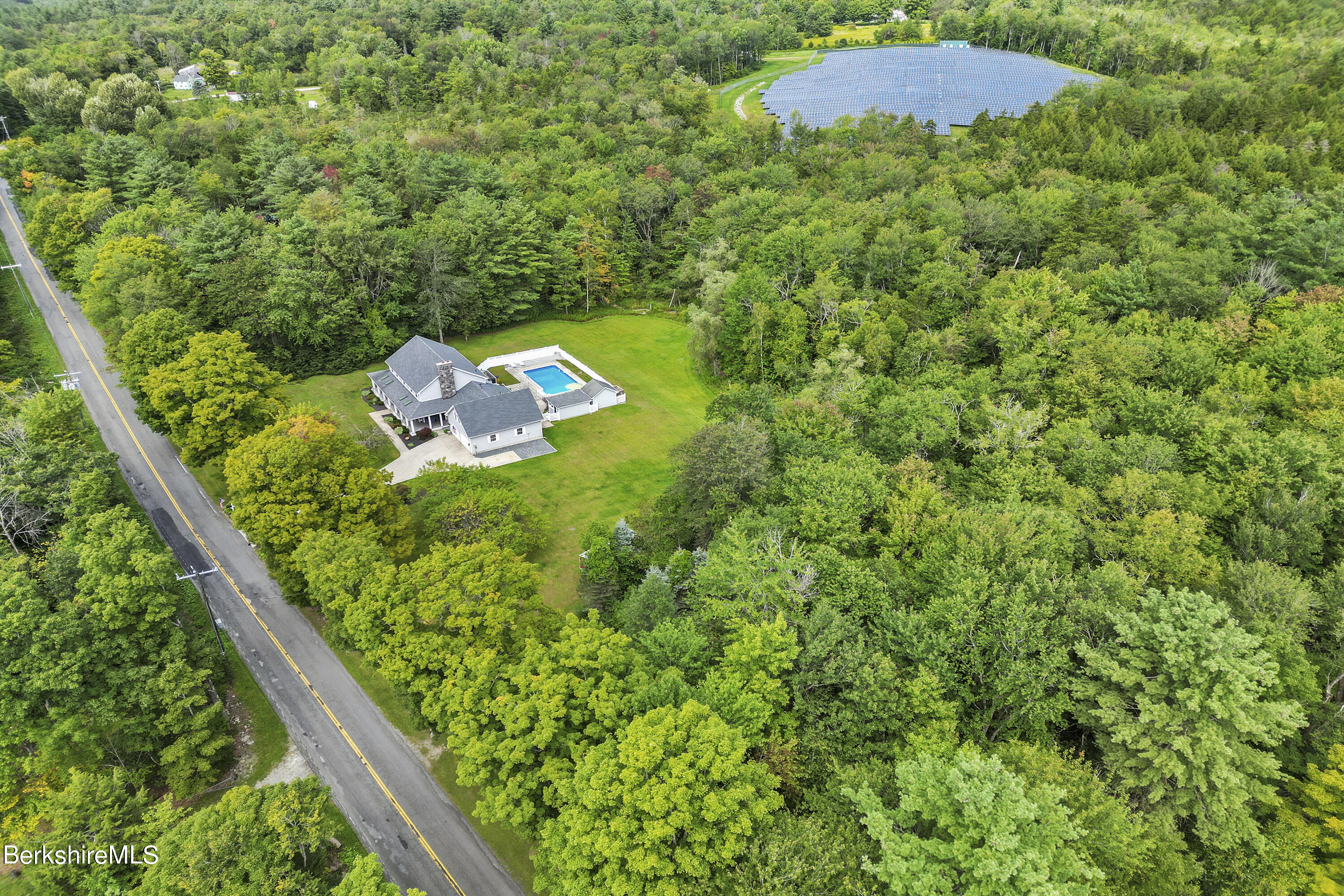 97 George Schnopp Road Hinsdale, MA 01235 - Photo 6 of 76 940 Aerial View