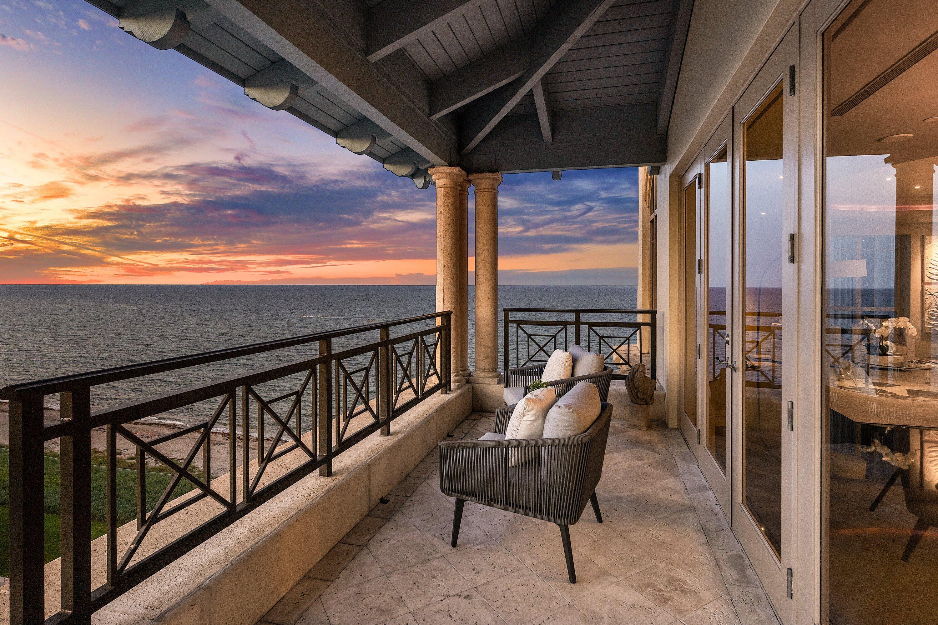 400 South Ocean Boulevard, Unit PH2 Boca Raton, FL 33432 - Photo 56 of 58 Ocean View Balcony 3