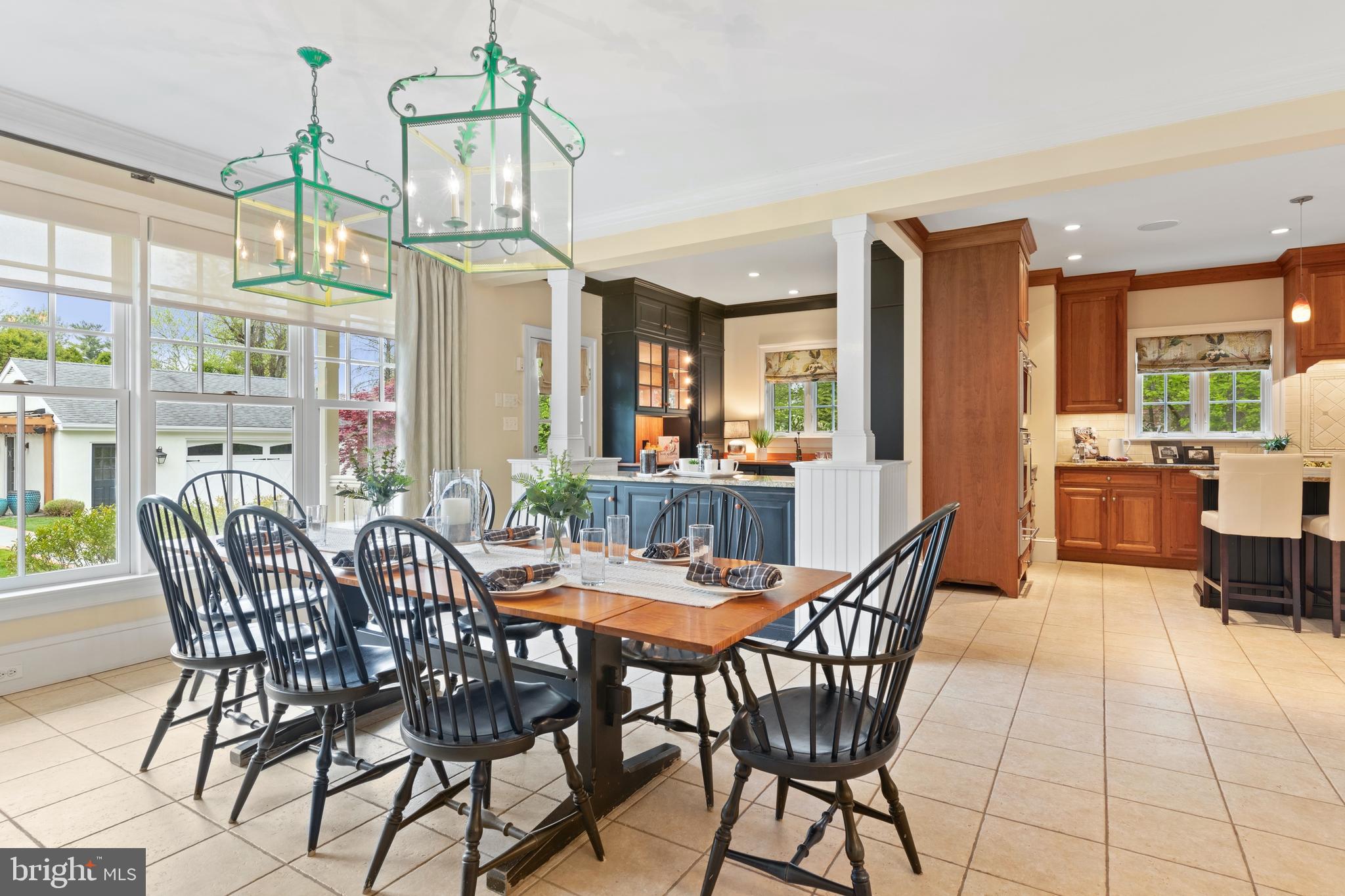 512 Dorset Road Devon, PA 19333 - Photo 32 of 48 a view of a dining room with furniture window and outside view