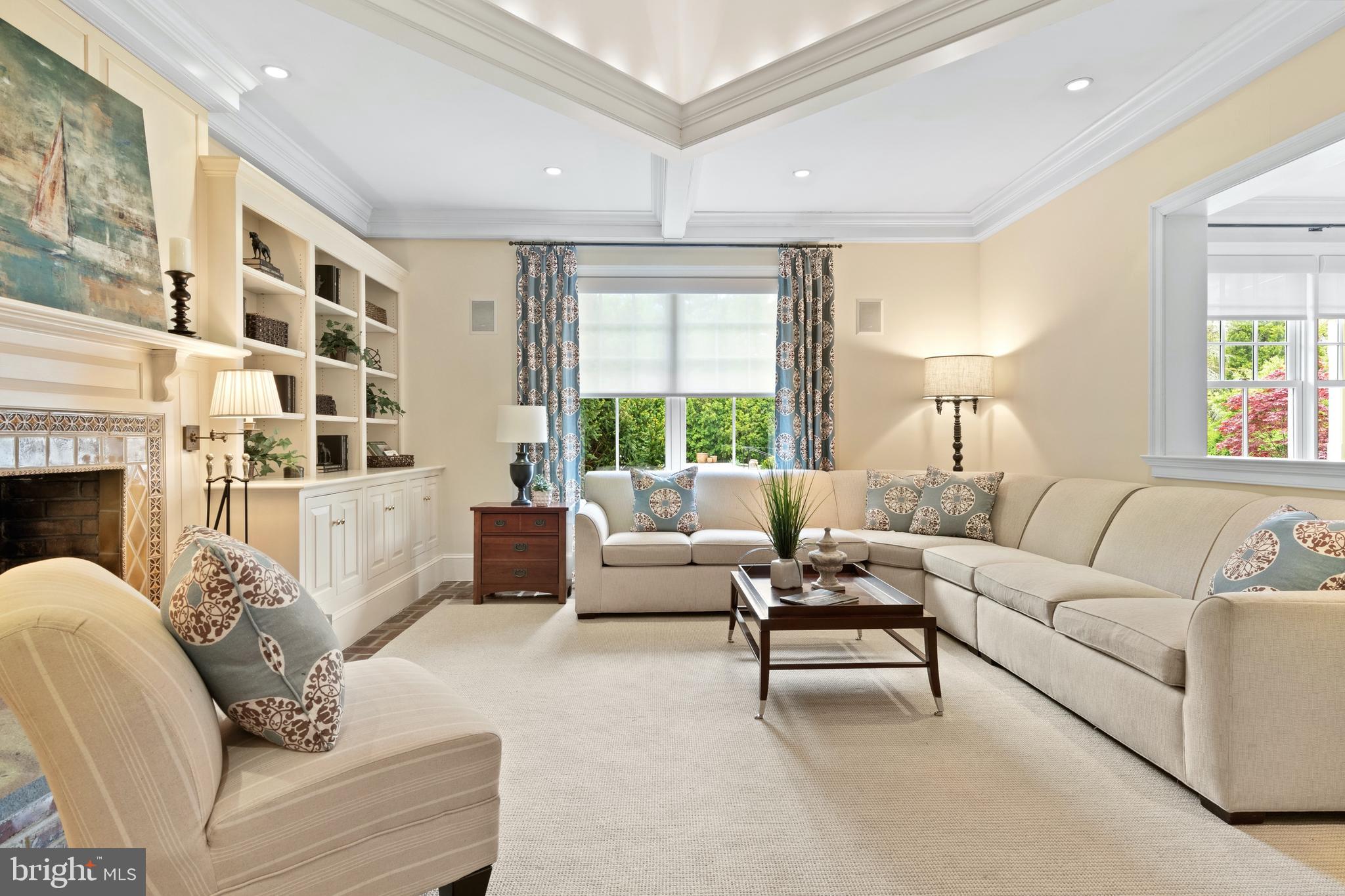 512 Dorset Road Devon, PA 19333 - Photo 36 of 48 a living room with furniture and a large window