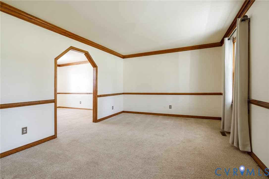 10400 Hamlin Drive Chester, VA 23831 - Photo 16 of 46 a view of an empty room with a window