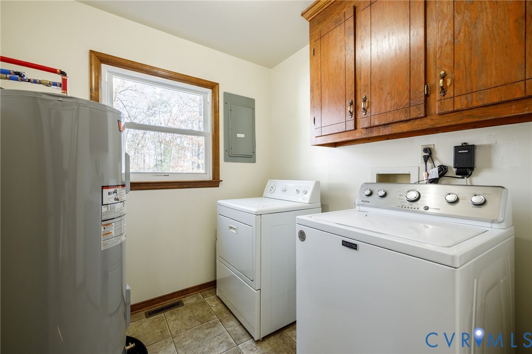 10400 Hamlin Drive Chester, VA 23831 - Photo 27 of 46 a utility room with dryer and washer
