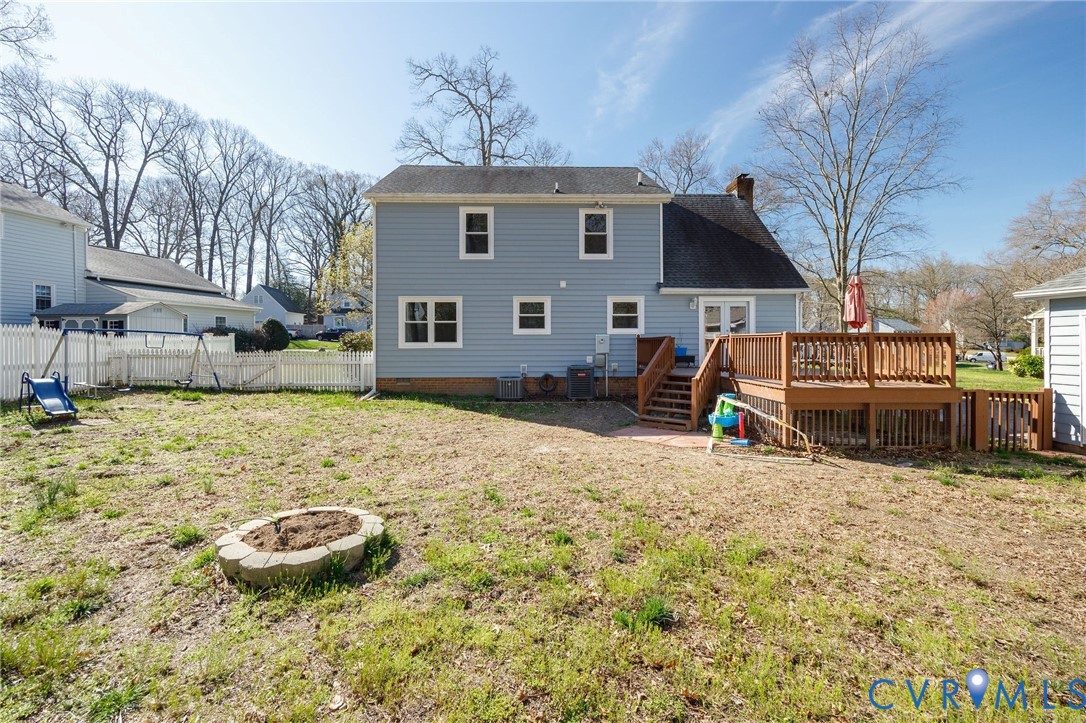 10400 Hamlin Drive Chester, VA 23831 - Photo 43 of 46 a view of a house with a yard