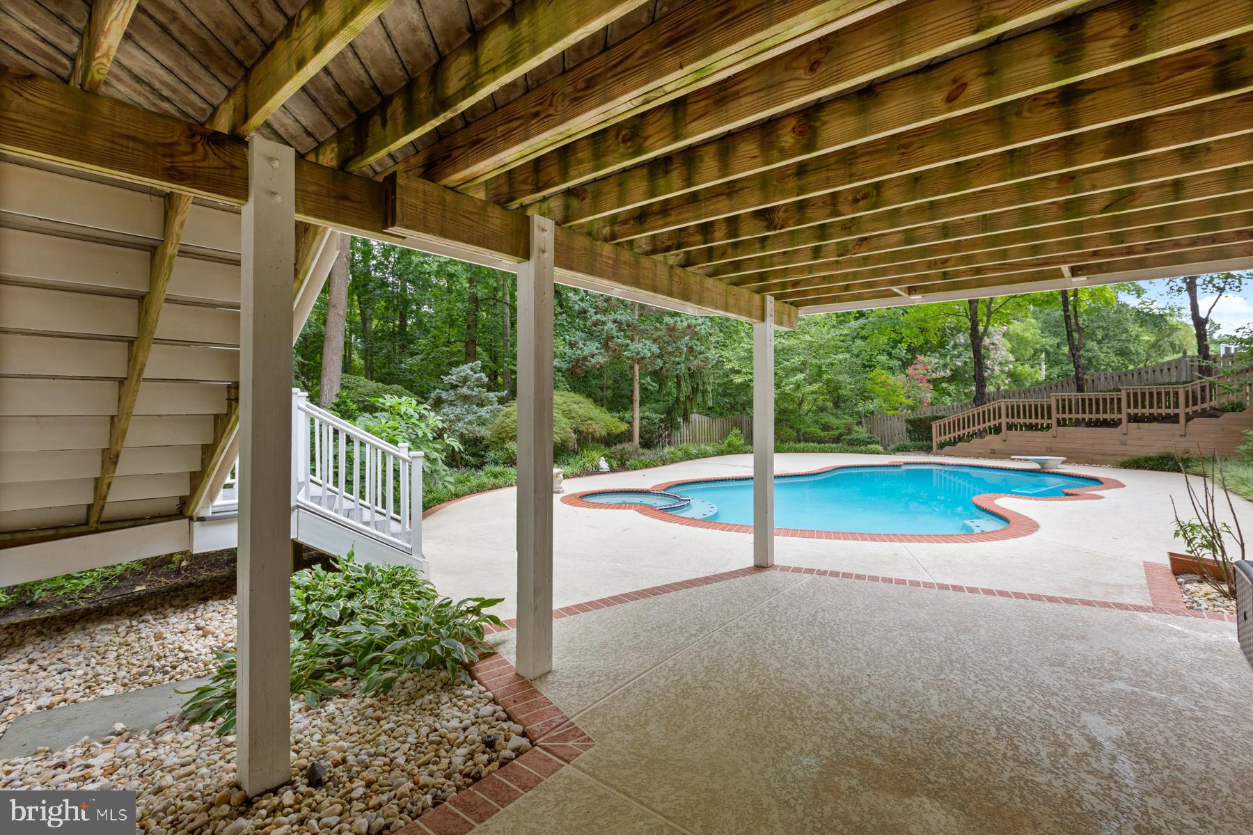 14504 Cutstone Way Silver Spring, MD 20905 - Photo 46 of 52 Covered Patio under deck