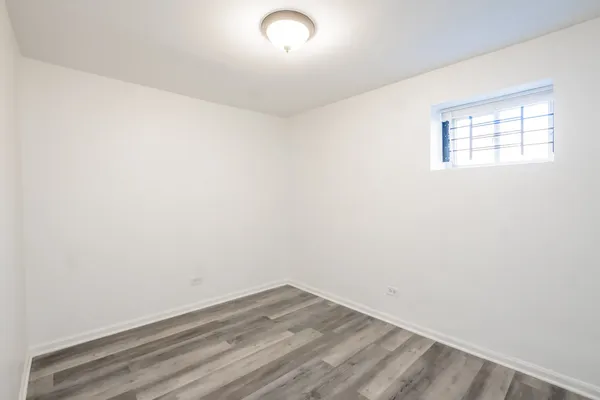 a picture of a room that has a bunch of graffiti on it