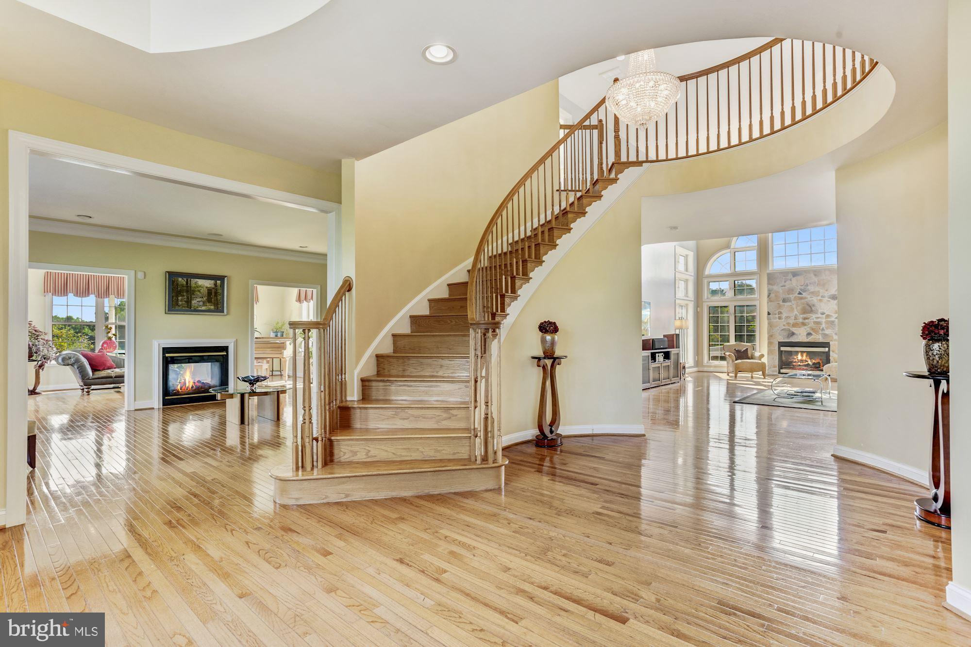 9466 Lovat Road Fulton, MD 20759 - Photo 6 of 78 Grand Foyer Sided by Living Room and Conservatory