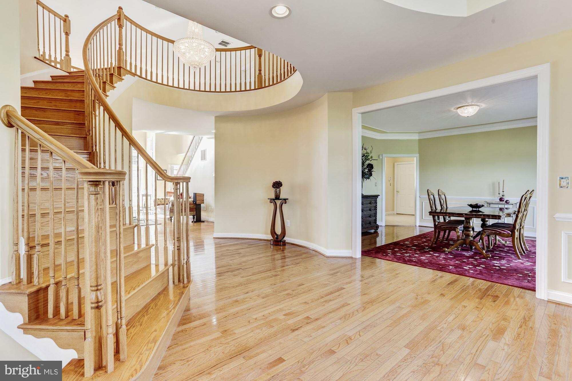 9466 Lovat Road Fulton, MD 20759 - Photo 8 of 78 Curved Stair Sided by Formal Dining