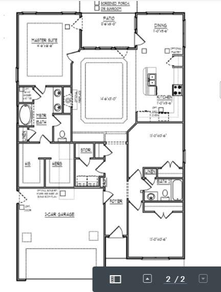 126 Boots Branch Road Summerville, SC 29485 - Photo 34 of 34 WESTIN FIRST FLOOR FLOORPLAN