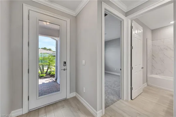 a view of an entryway