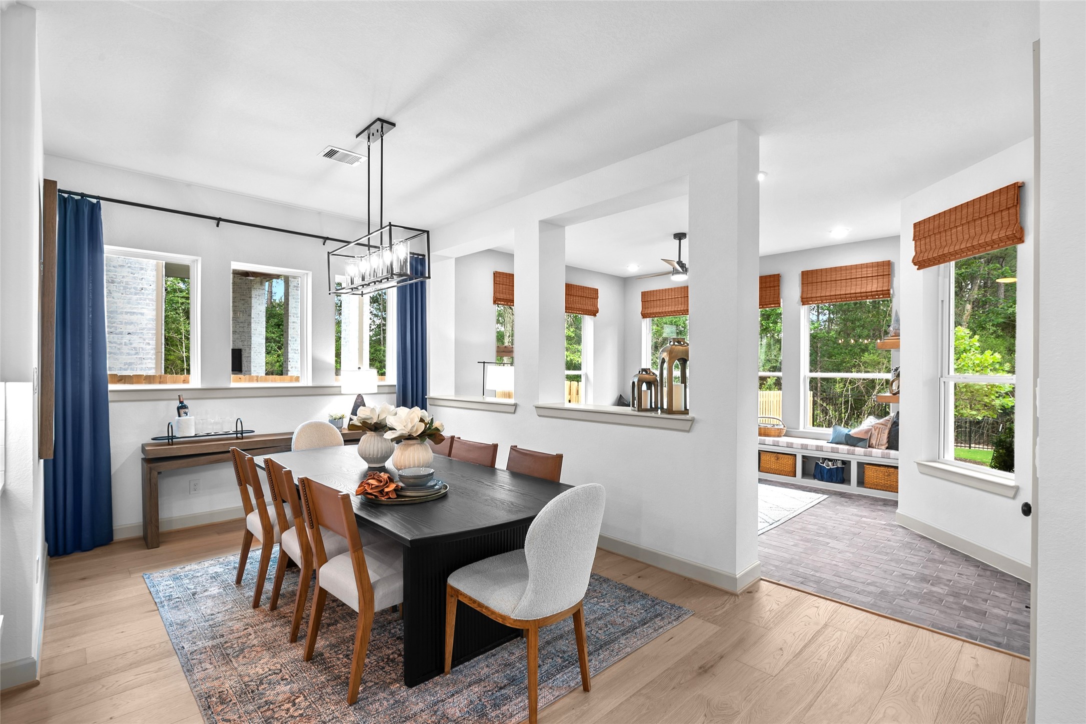 1760 Howler Way Montgomery, TX 77316 - Photo 16 of 44 REPRESENTATIVE PHOTO: Large Dining area that will accommodate a large group for family get togethers and LOTS of light!