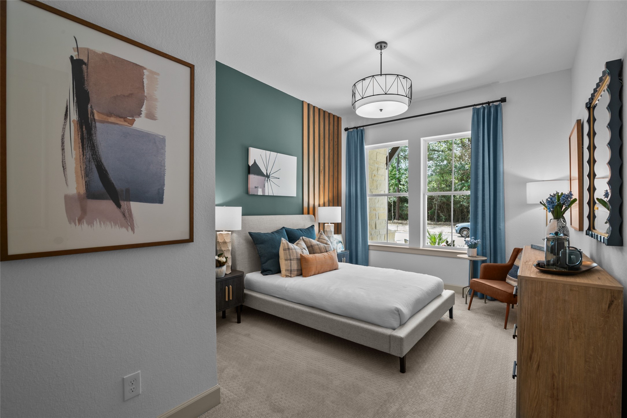 1760 Howler Way Montgomery, TX 77316 - Photo 26 of 44 REPRESENTATIVE PHOTO:Guest suite provides it's own en-suite bath & adequate room for a queen bed!