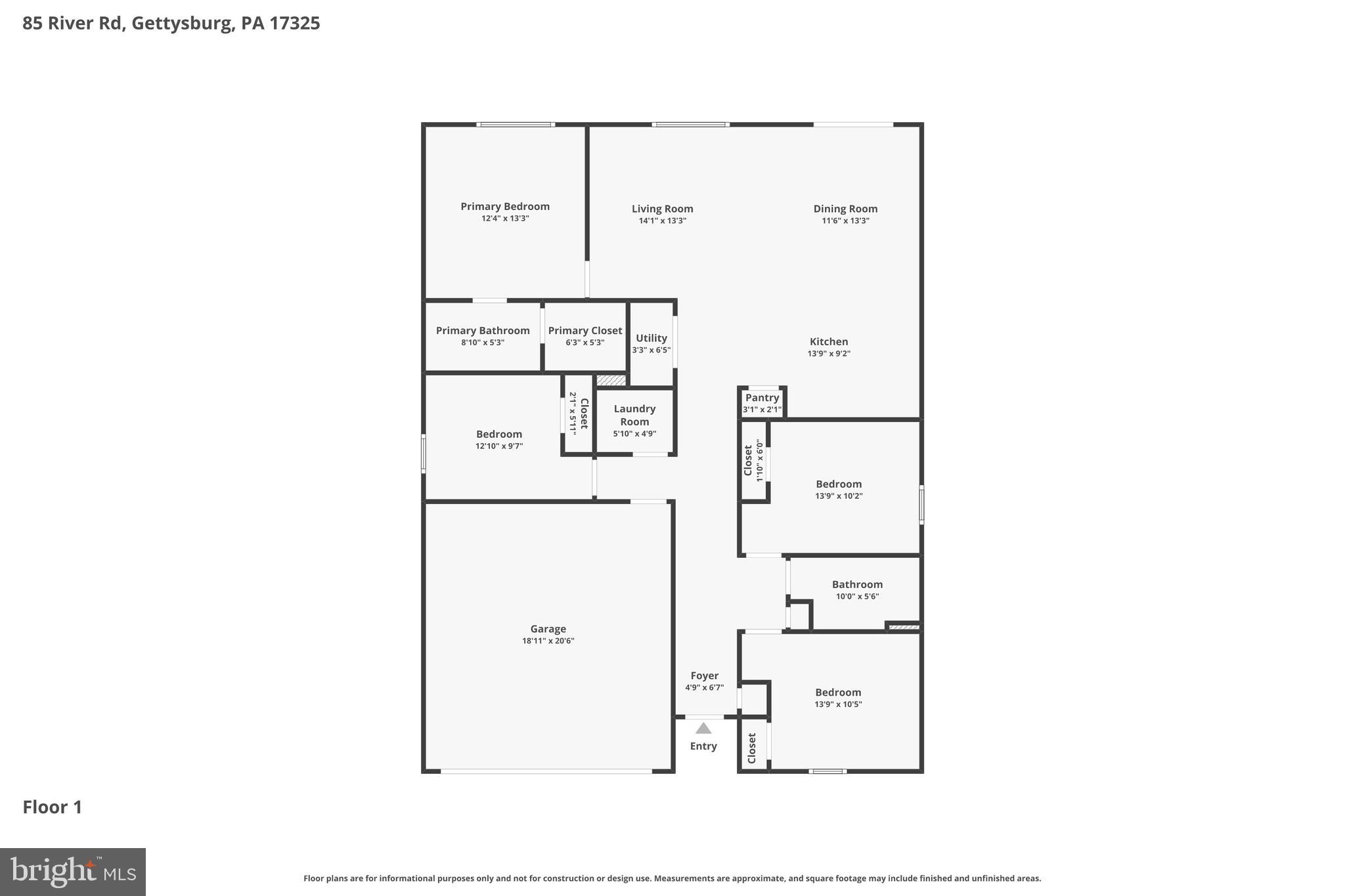 85 River Road Gettysburg, PA 17325 - Photo 40 of 40 Floorplan