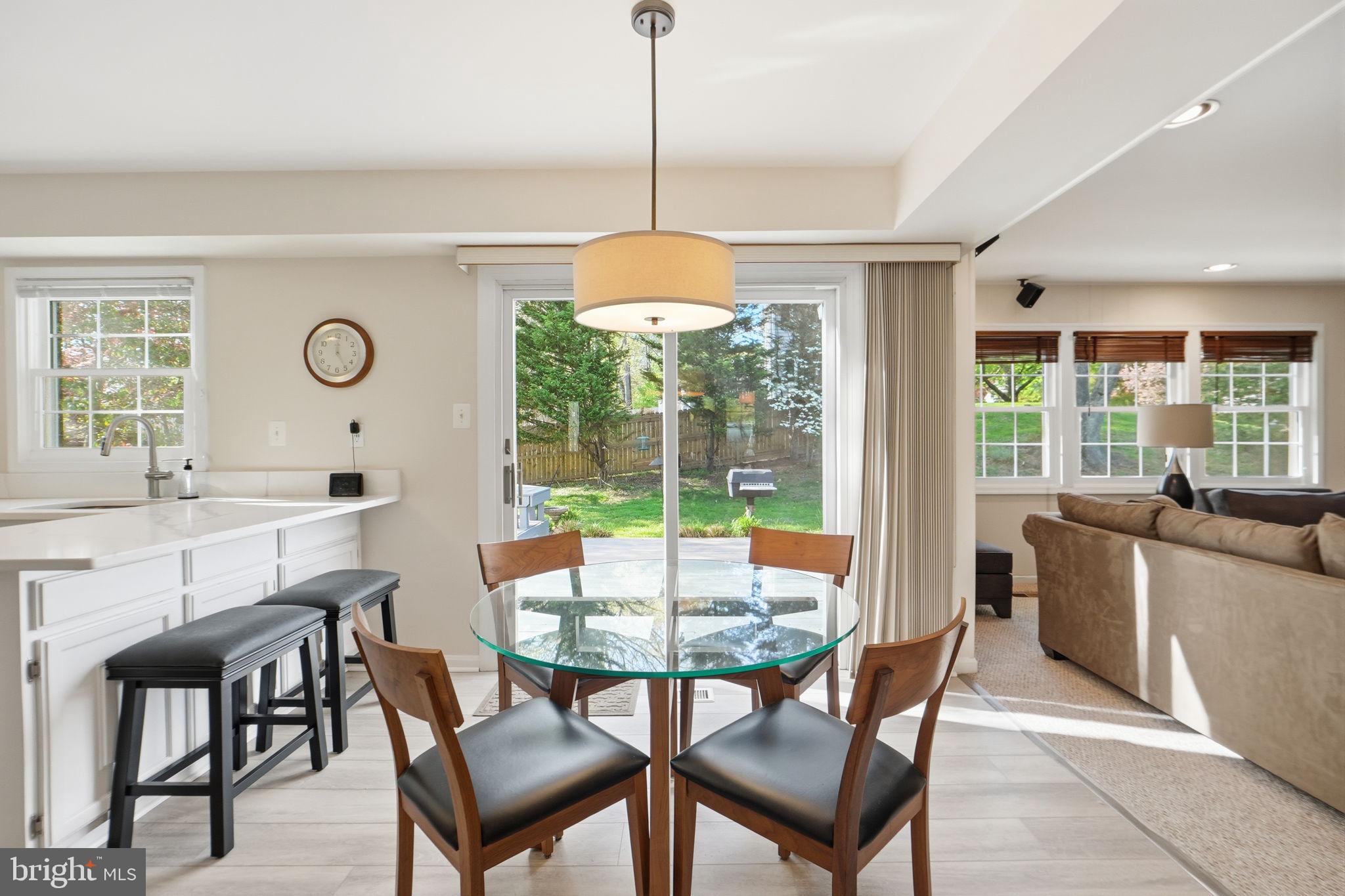 3221 Beret Lane Silver Spring, MD 20906 - Photo 13 of 52 Kitchen opens to the deck and yard