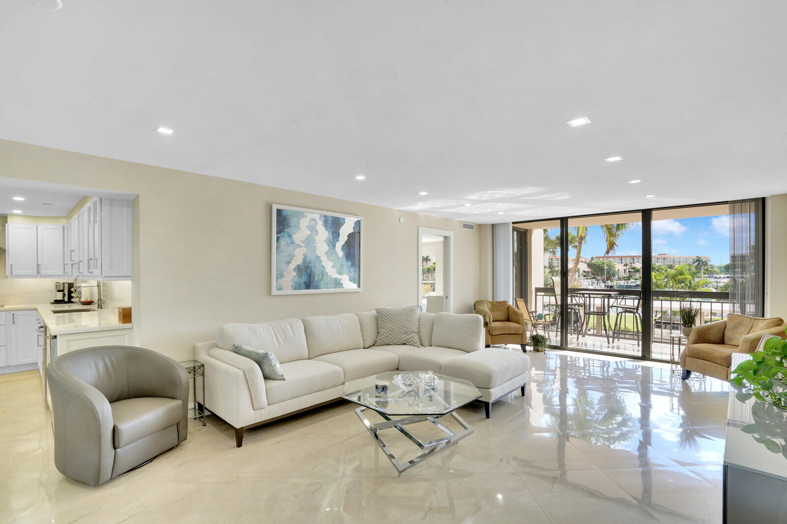 2697 North Ocean Boulevard, Unit F205 Boca Raton, FL 33431 - Photo 8 of 73 Living Room