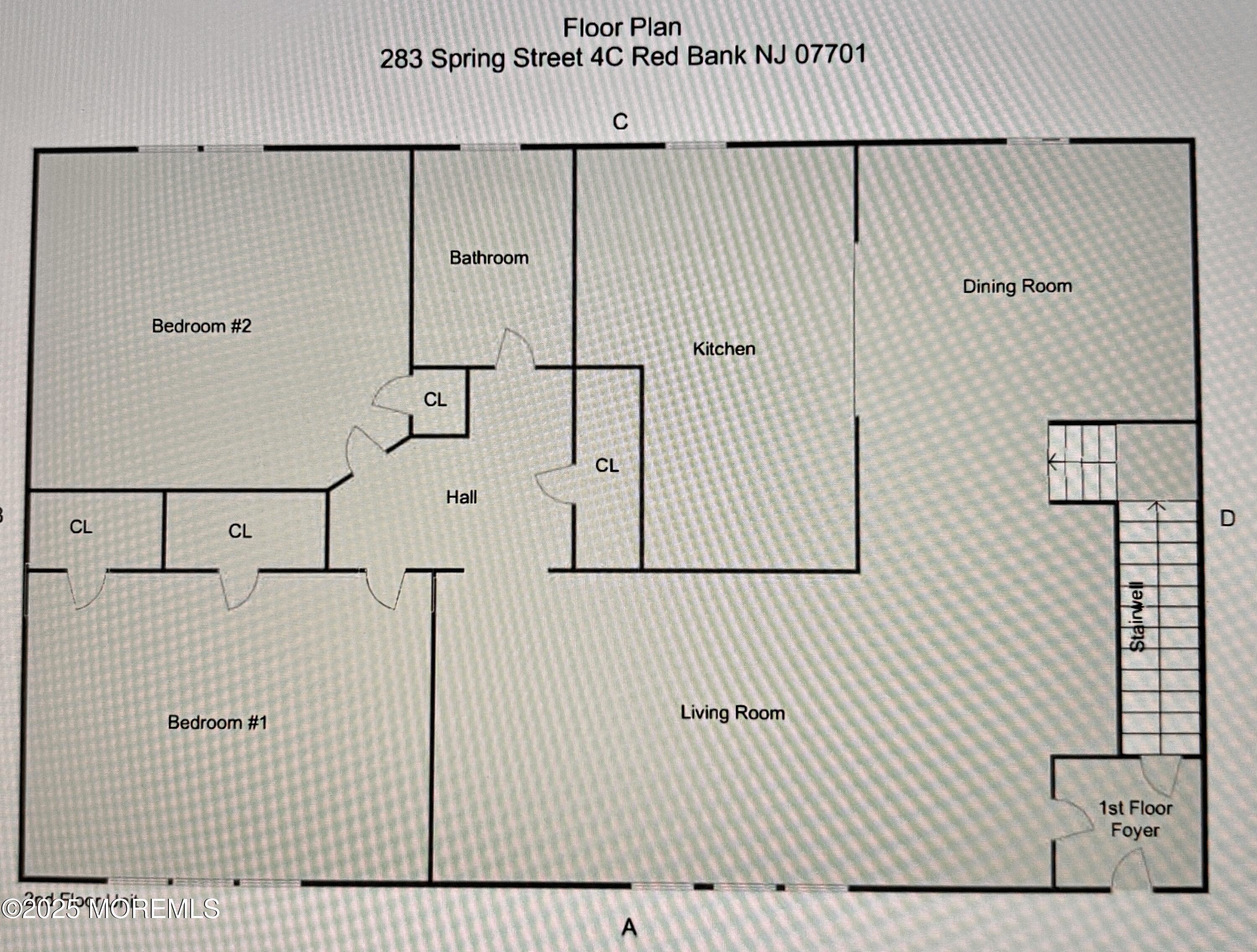 283 Spring Street, Unit 4C Red Bank, NJ 07701 - Photo 29 of 29 a bathroom with a shower