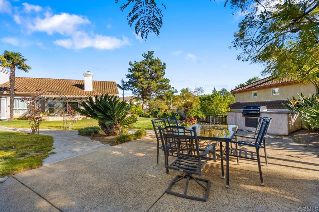 1667 Del Mar Road Oceanside, CA 92057 - Photo 38 of 51 a view of a backyard with plants and a patio
