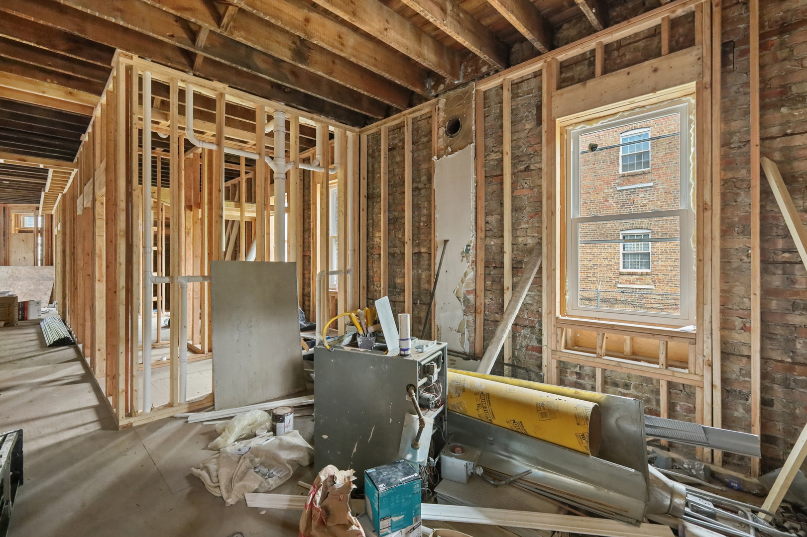 6433 South Sangamon Street Chicago, IL 60621 - Photo 21 of 26 a view of a living room and a balcony