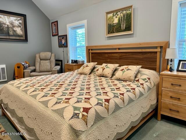 2631 Hancock Road Hancock, MA 01267 - Photo 17 of 55 a bedroom with a bed and lamp