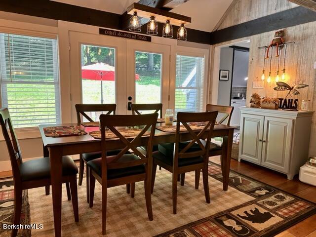 2631 Hancock Road Hancock, MA 01267 - Photo 28 of 55 a view of a dining room with furniture and window