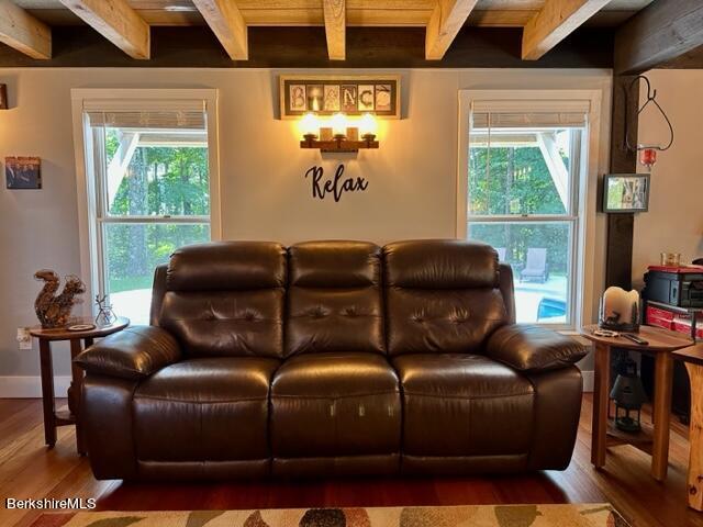 2631 Hancock Road Hancock, MA 01267 - Photo 31 of 55 a living room with furniture and a window