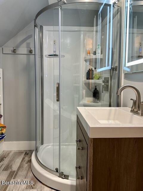 2631 Hancock Road Hancock, MA 01267 - Photo 36 of 55 a bathroom with a sink and mirror